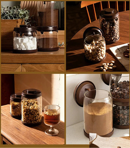 Glass Coffee Jar