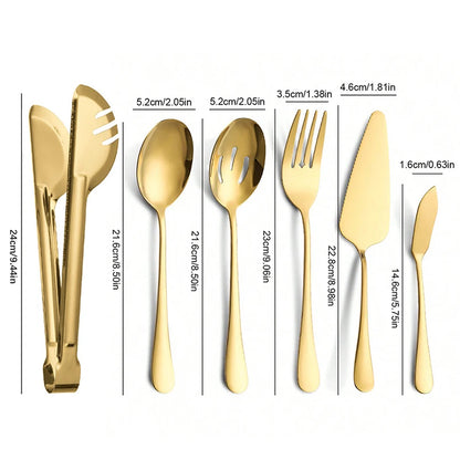 Stainless Steel Tableware Set