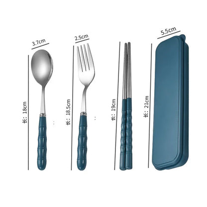 Stainless Steel Chopsticks Spoons Sets