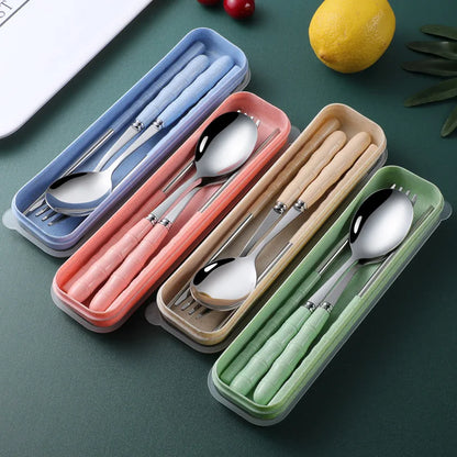 Stainless Steel Chopsticks Spoons Sets